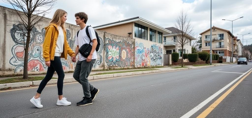 une-jeune-fille-blonde-avec-un-pull-blanc-un-jean-pr24uhtexq
