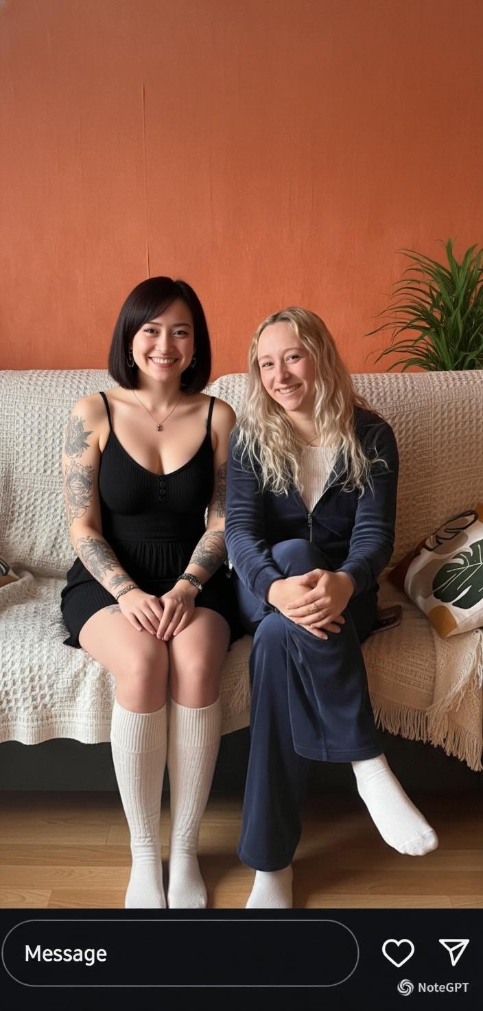 the-image-shows-two-young-women-sitting-on-a-white-u46vbzngs