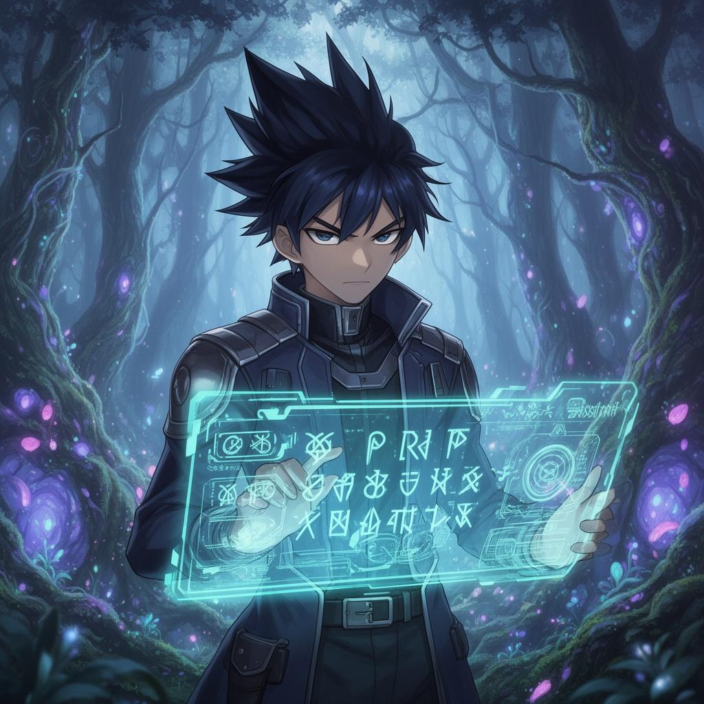 a-stoic-anime-boy-with-spiked-raven-hair-clad-in-a-f86mpynyp