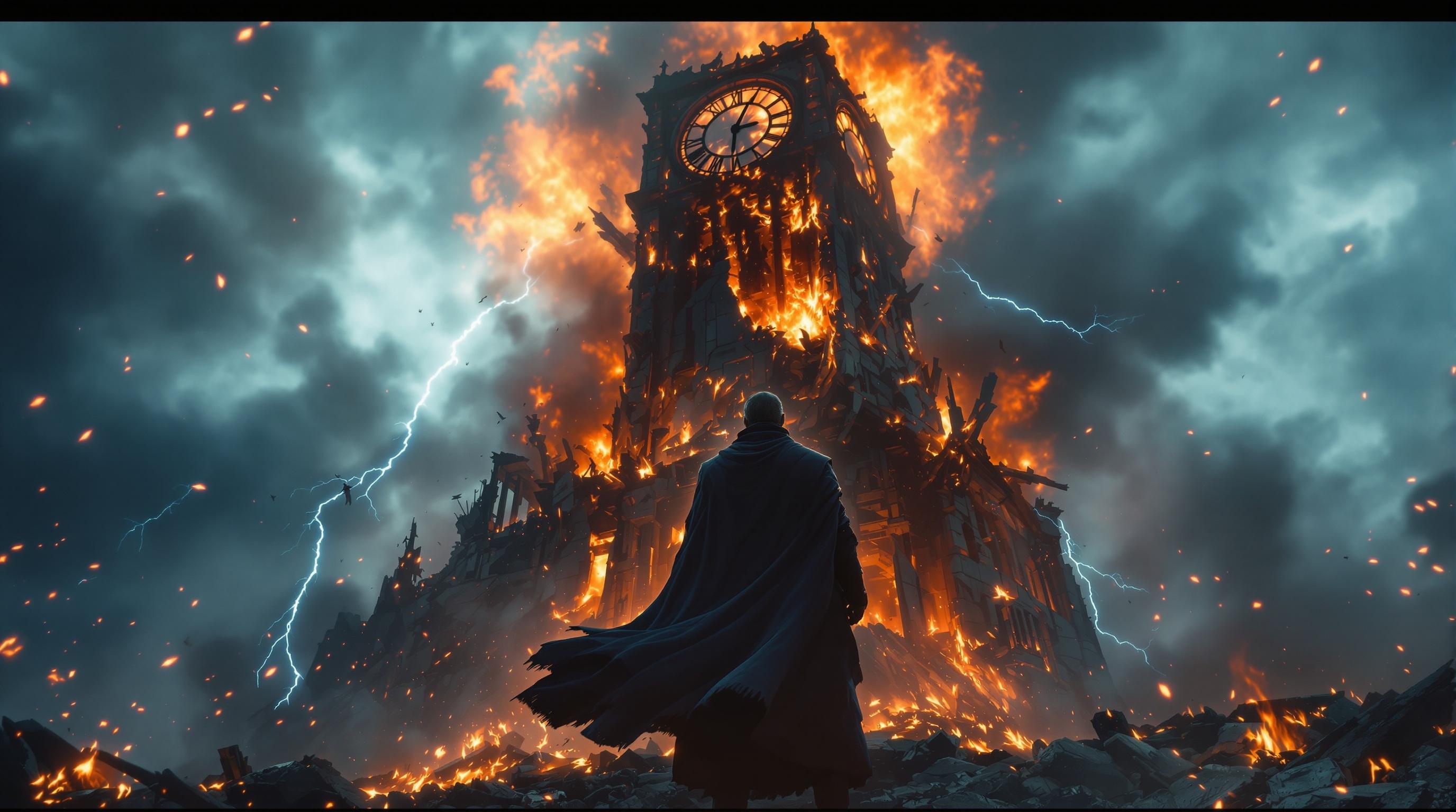 a-man-in-a-torn-cloak-stands-atop-burning-debris-imagogtt1j