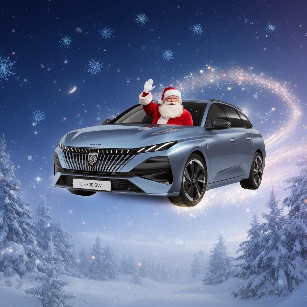 make-santa-sit-inside-the-car-and-wave-from-the-u60p1cjf99
