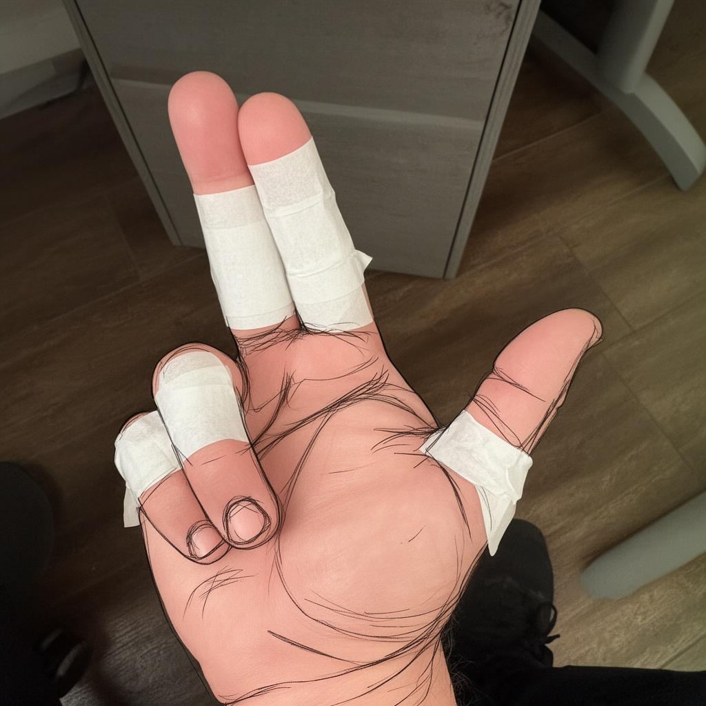 add-tape-to-the-fingers-and-make-a-line-drawing-of-q5986zkfo