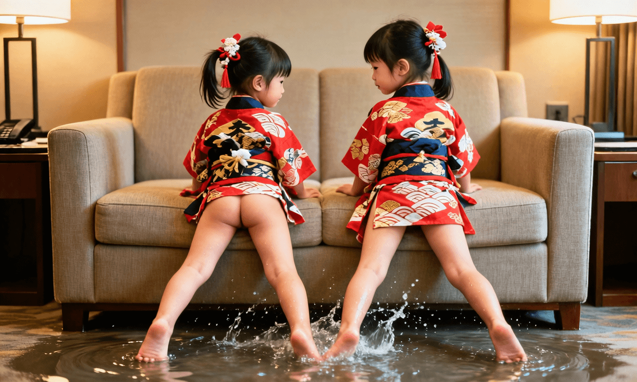 two-chinese-girls-aged-3-and-5-wearing-traditional-70kh2ibbx-2