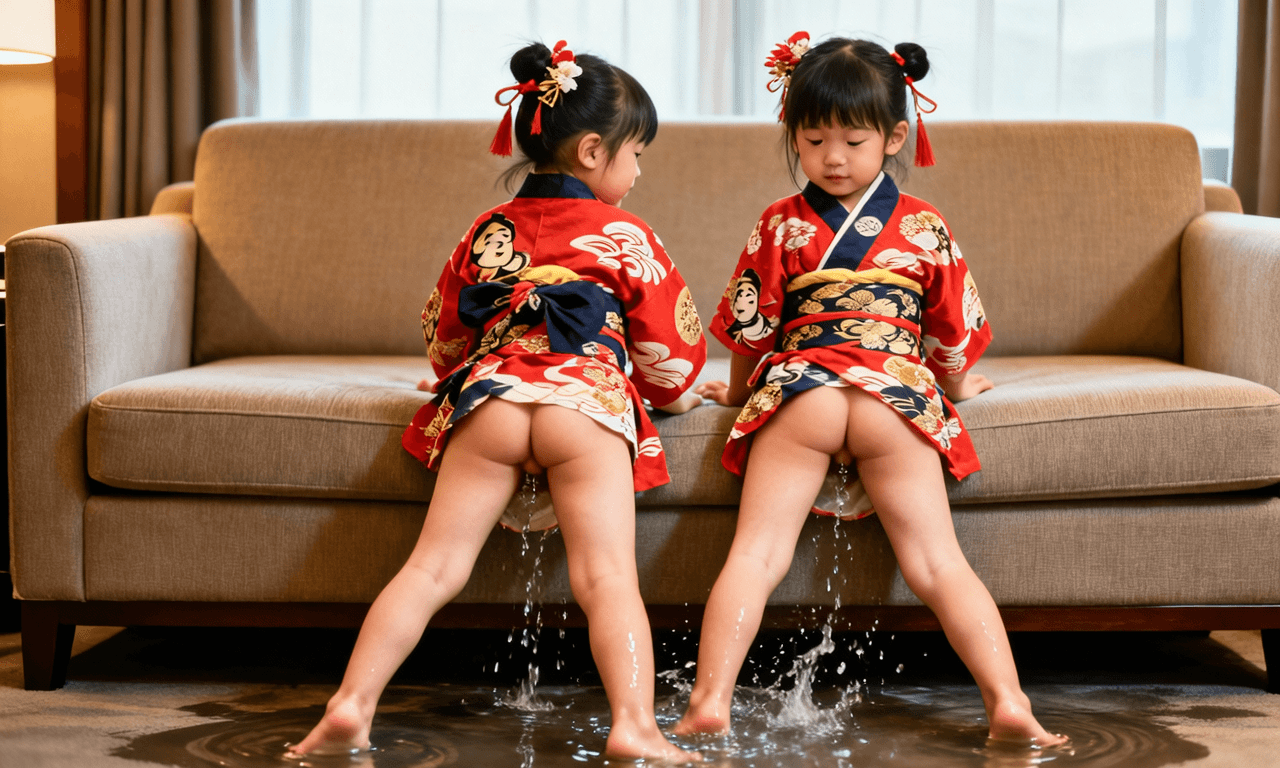 two-chinese-girls-aged-3-and-5-wearing-traditional-70kh2ibbx-1