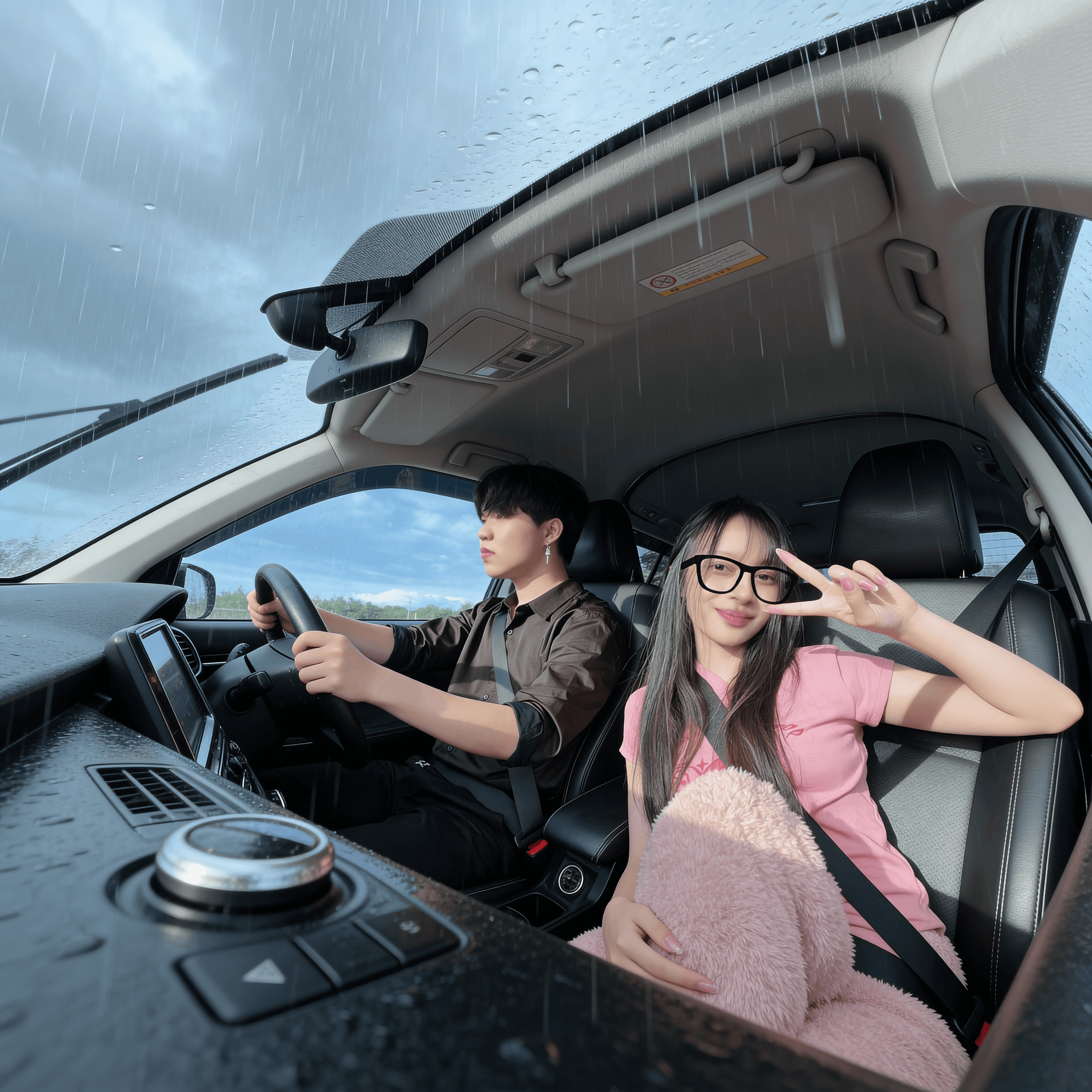 view-from-the-car-dashboard-but-it-feels-like-rain-58a9y677n