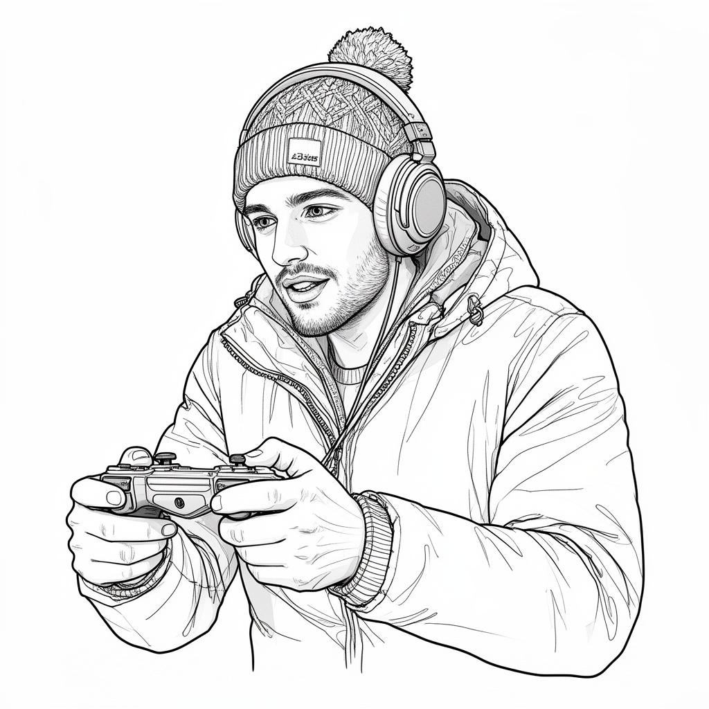 artwork-line-art-black-and-white-of-a-man-playing-k0ys9kr92w