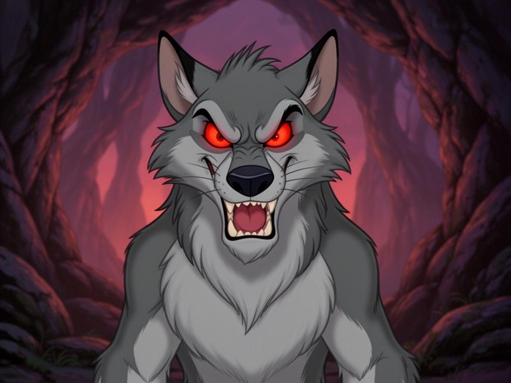 wolf-as-a-evil-cartoon-character-from-old-disney-bfdpxsm6fa