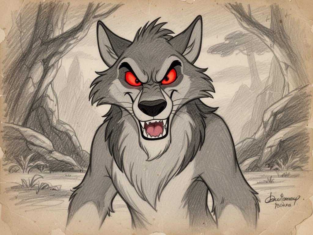 wolf-as-a-evil-cartoon-character-old-hand-drawing-11hhfo3133