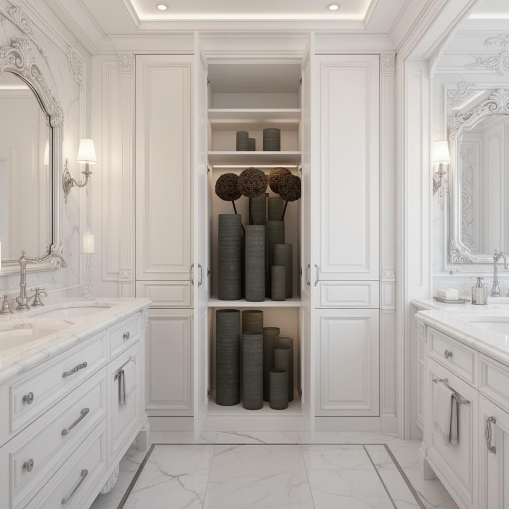place-vases-in-in-a-closet-in-a-luxurious-white-4h8cochjlq