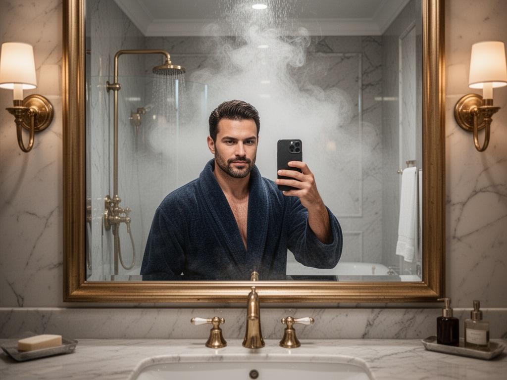 mirror-selfie-in-elegant-bathroom-steam-from-9hudgbxtmn