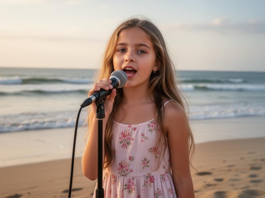 a-beautiful-girl-sings-on-the-beach-while-looking-i3nl9pzyb1-2