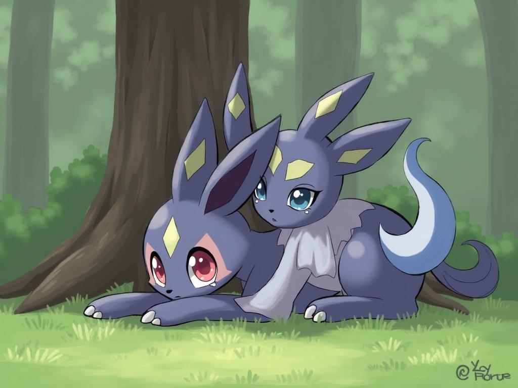 pokemon-creature-umbreonmale-sylveonfemale-h3jh585ok0