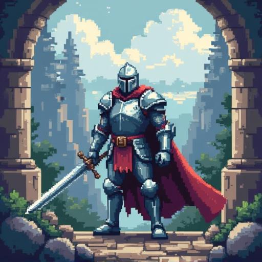 a-knight-in-a-fantasy-world-third-quarter-view-etku3aoriy