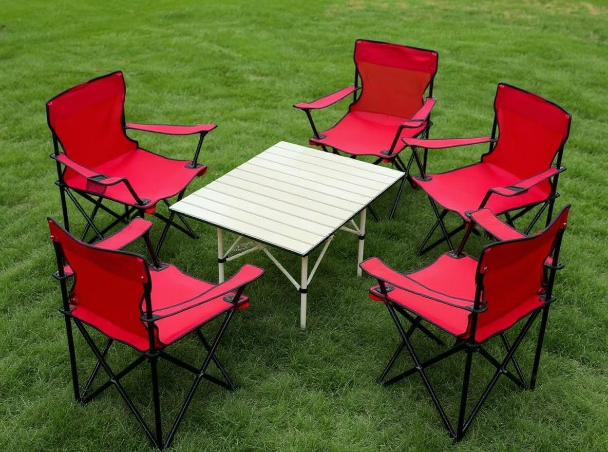 outdoor-camping-furniture-set-on-grass-four-buhou5i12n