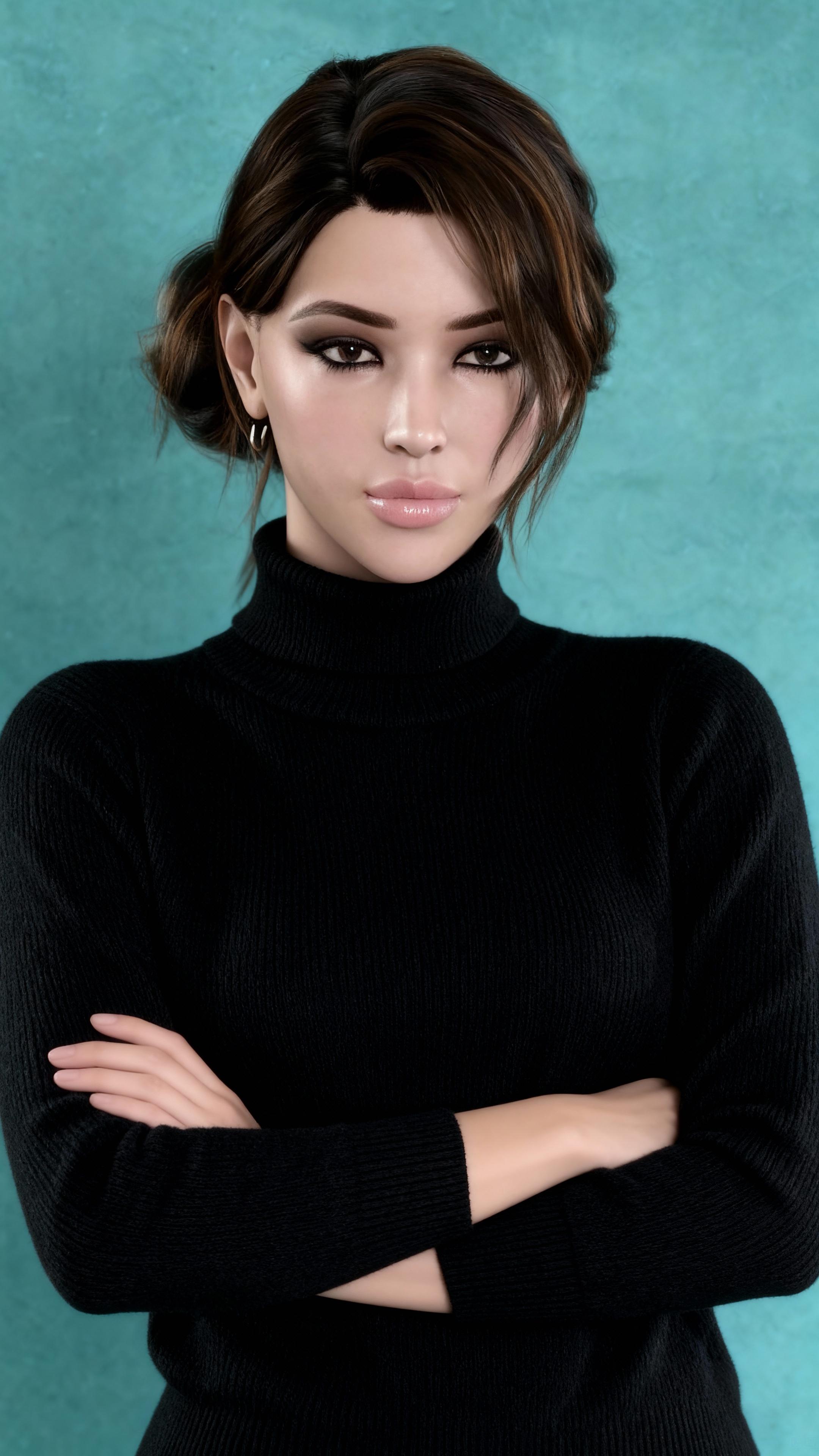 the-girl-is-wearing-a-black-polo-neck-sweater-and-rsflhzzhs6-1