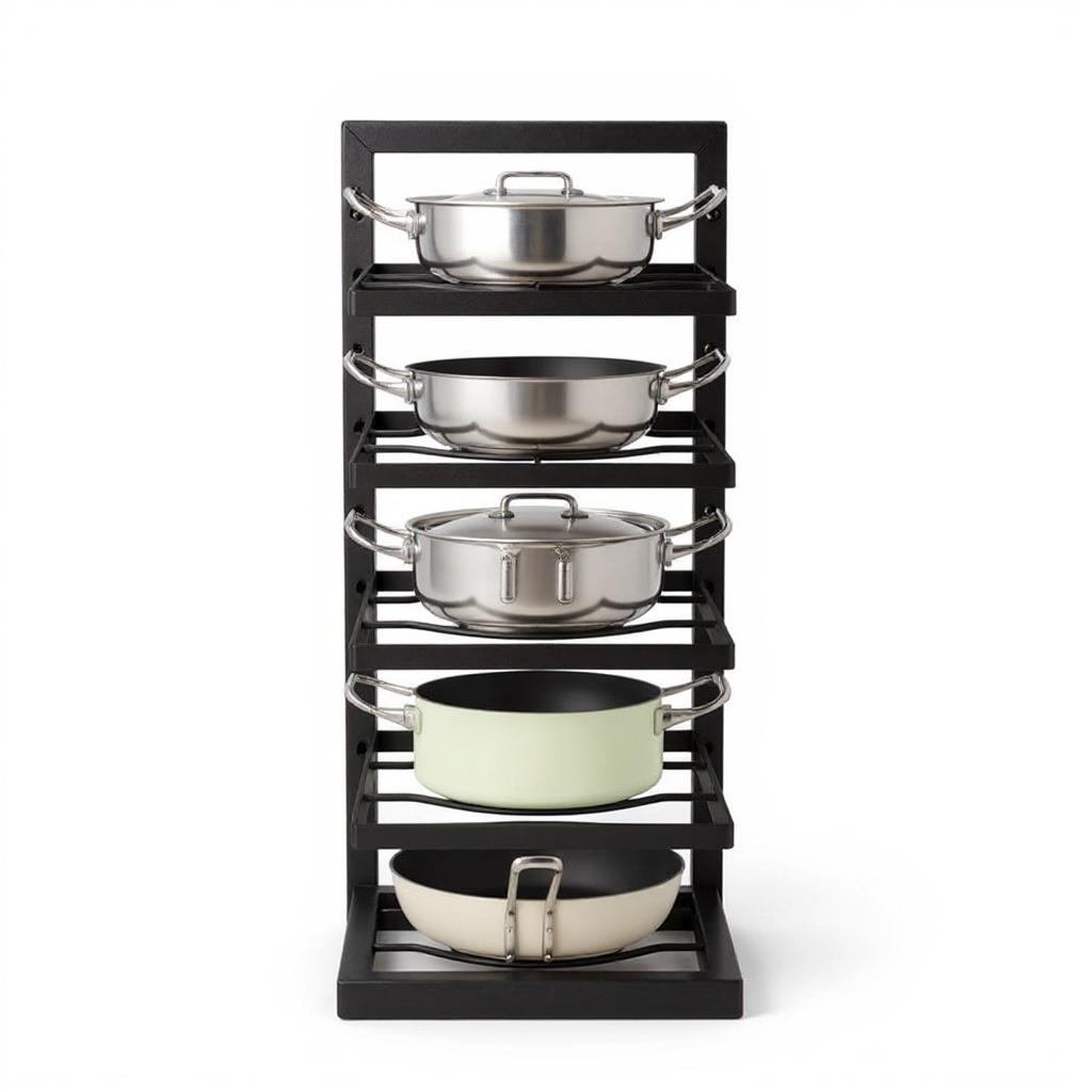 vertical-metal-cookware-storage-rack-isolated-on-e515s1a06m