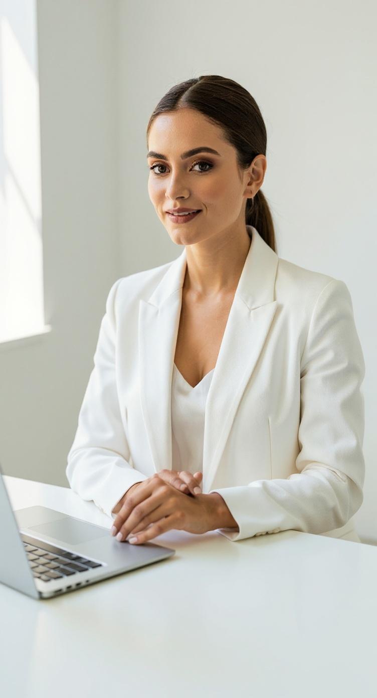 a-relaxed-medium-shot-of-the-woman-seated-sideways-awef1r80f