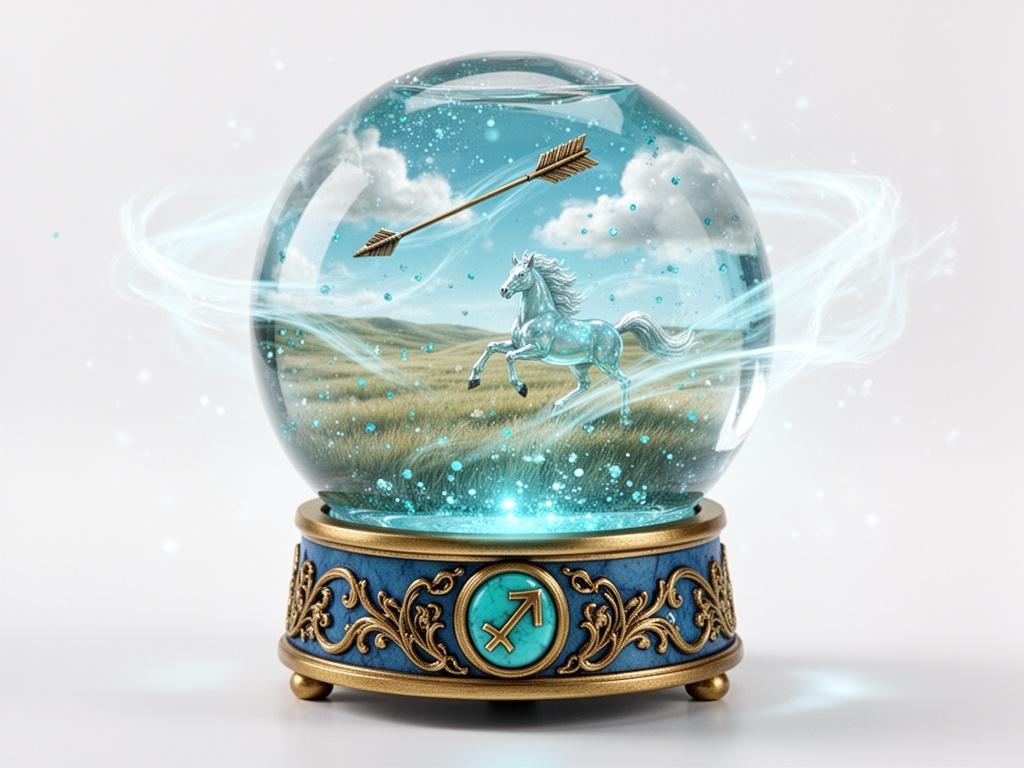 magical-crystal-glass-dome-music-box-sagittarius-ykhworkn70