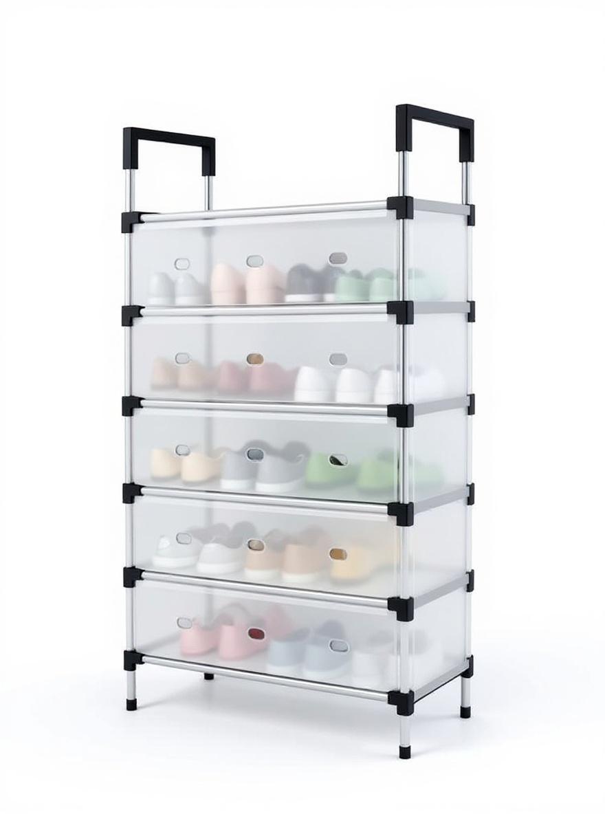 white-plastic-5-tier-shoe-rack-cabinet-with-semi-q7npgaxokm