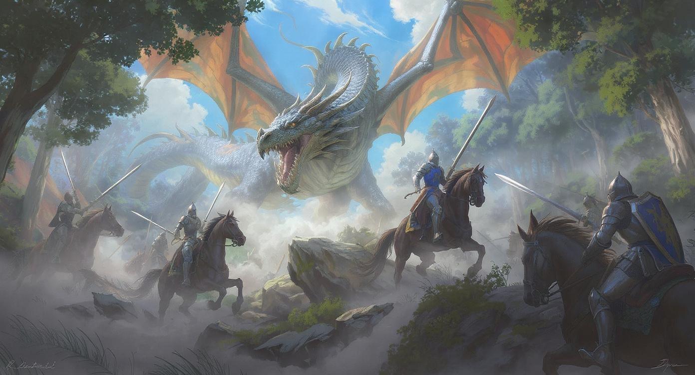 the-image-is-a-digital-illustration-of-a-battle-la9mykcl0h