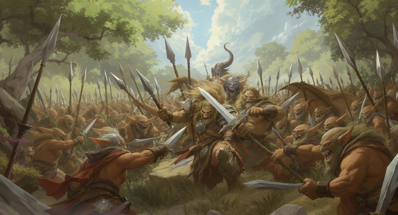 the-image-is-a-digital-illustration-of-a-battle-txslvv5g5i