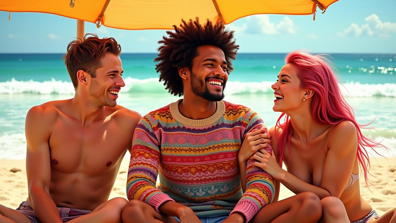 tres-jovenes-en-la-playa-un-moreno-pelo-oic6j6ceen