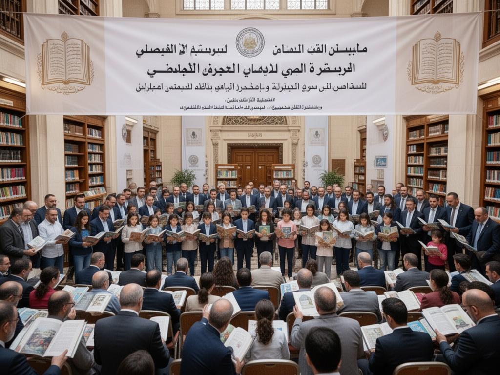 swrh-tabr-an-mhrjan-alqraah-fy-ahtfal-balmktbh-cmp33fuwun