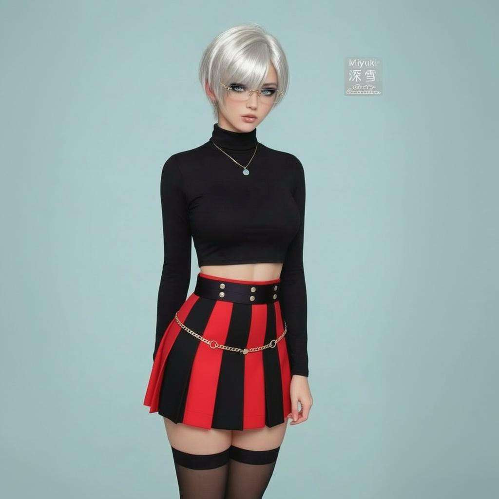 change-her-skirt-to-a-pleated-black-and-red-zhs60lp68q