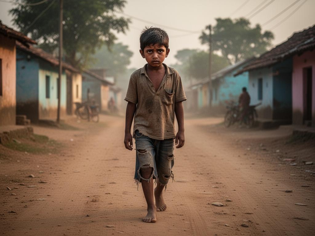 a-poor-young-boy-walking-barefoot-on-a-dusty-ojtemxbaa6