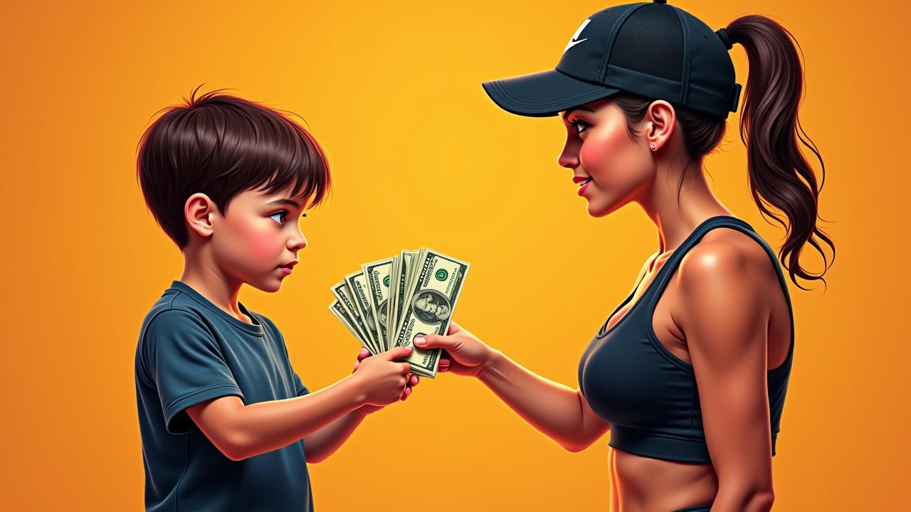 a-kid-showing-a-hot-latina-lady-wearing-w58ogd2jx7