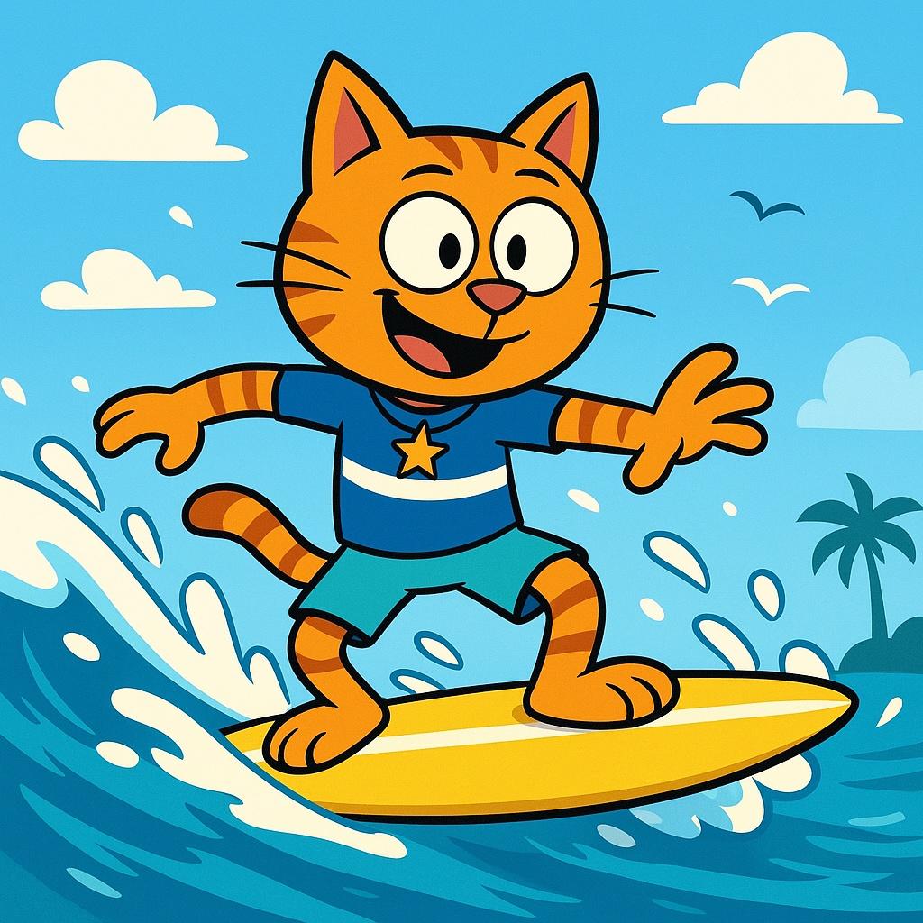 estilo-the-loud-house-silvestre-el-gato-surfeando-qgvli4ywo1