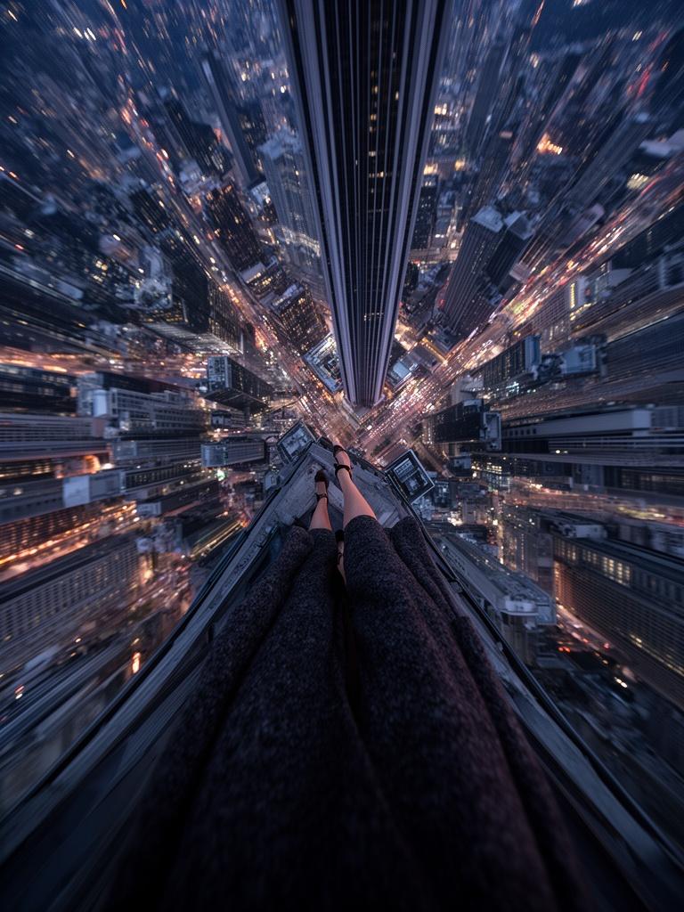 pov-photo-of-a-woman-looking-down-from-a-great-qf77gsg487