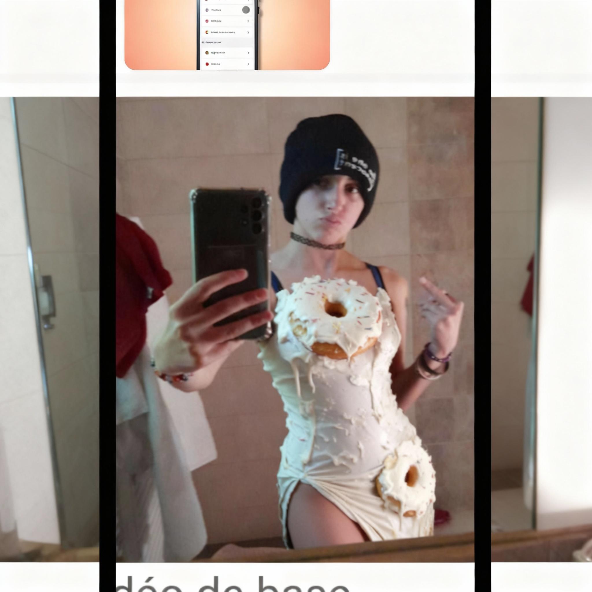 sa-robe-tombe-et-recoit-plein-de-glacage-de-donut-mvzwvsxr5e