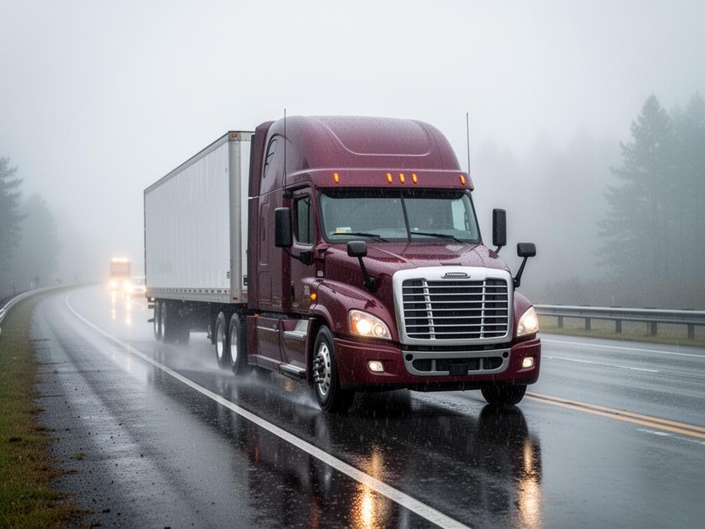 a-burgundy-2021-freightliner-cascadia-truck-drives-nqsh1zuyk