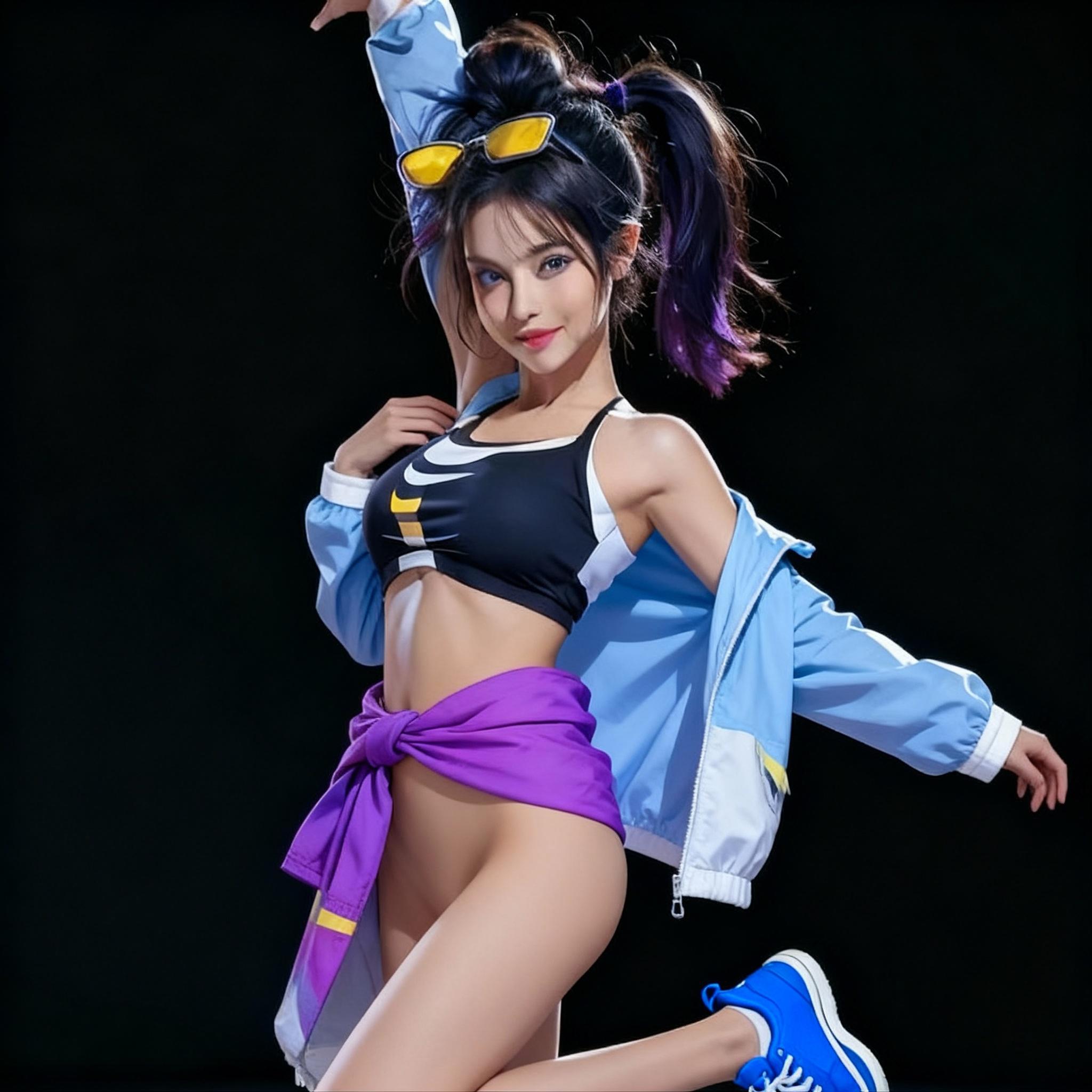 remove-the-womans-shorts-making-her-bottomless-2dcowa0kno