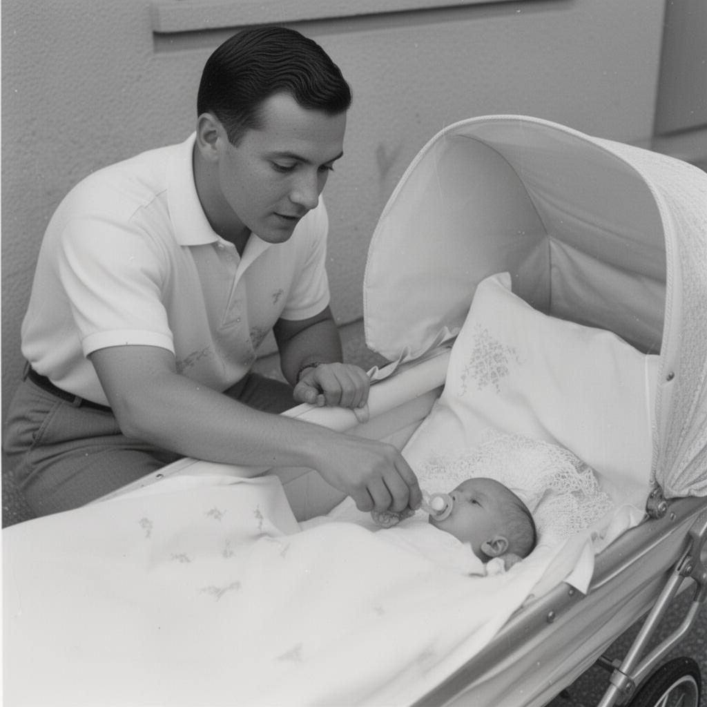 he-comes-to-the-stroller-and-gives-the-baby-in-the-yrwo9r9bw-1