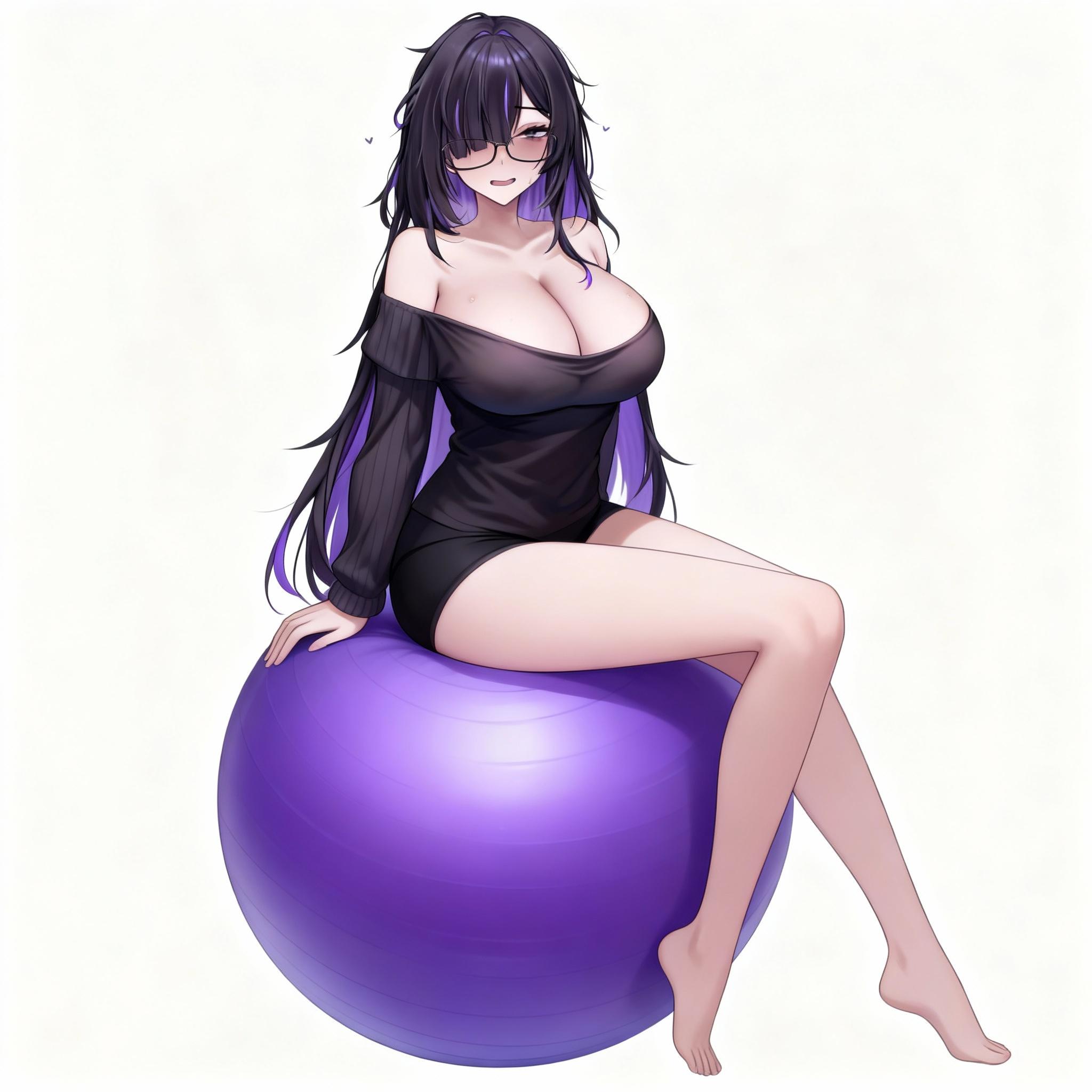 shes-sitting-on-a-big-purple-yoga-ball-h0p9ery8vm