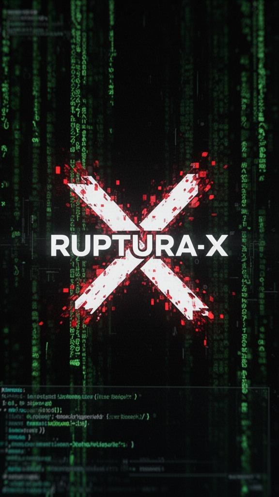 rupturax-logo-white-x-with-red-digital-fragments-iwdvszwxfc