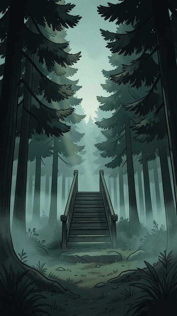 wide-shot-of-the-solitary-staircase-in-the-middle-k92o5ui690