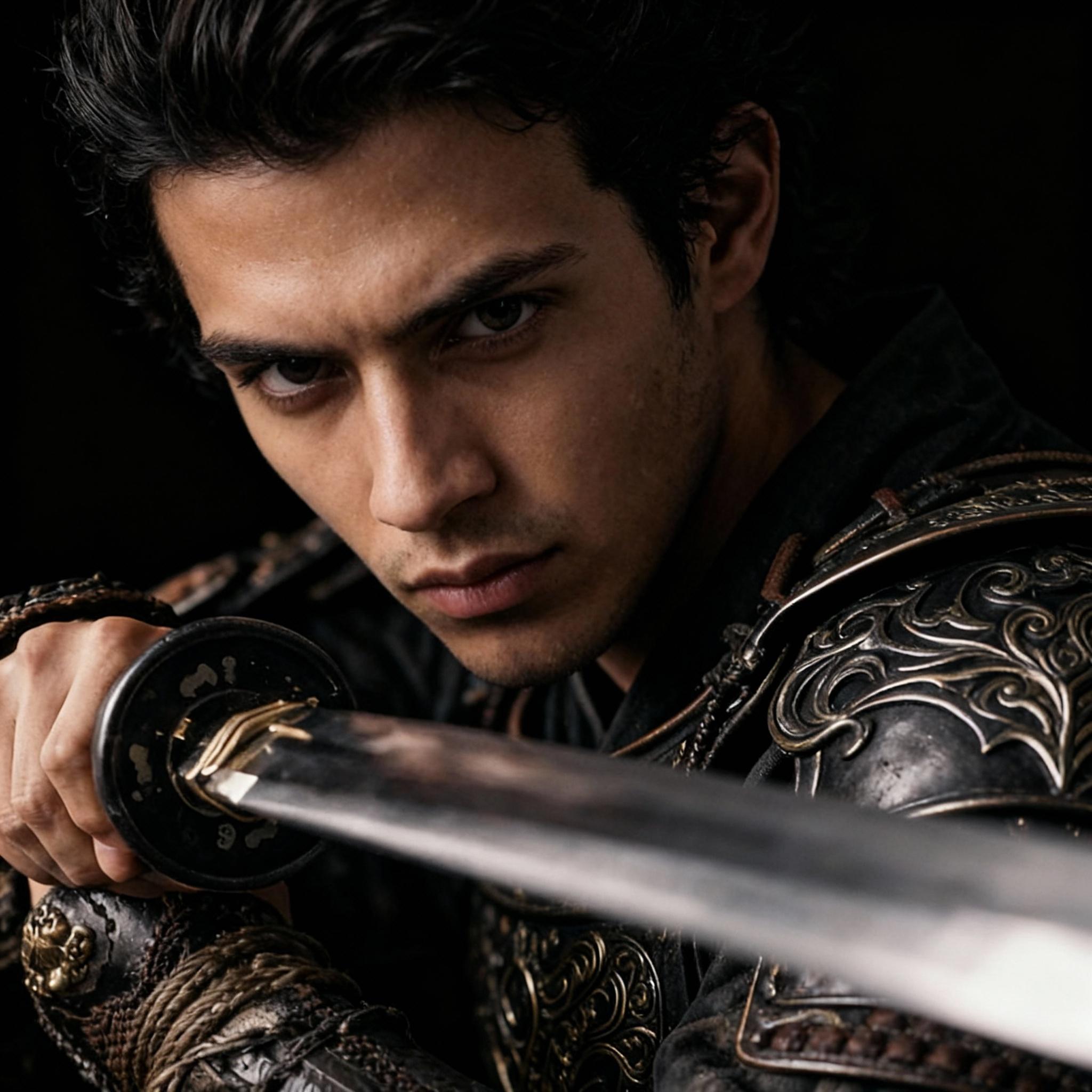 the-image-is-a-close-up-portrait-of-a-young-man-f1gfw2udwe