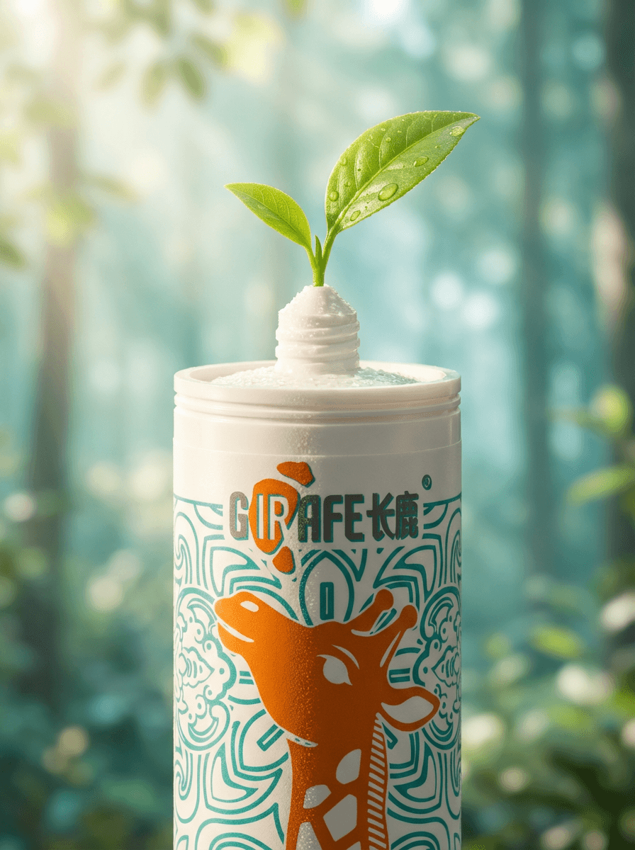 close-up-of-a-silicone-sealant-a-green-leaf-sprout-j2c52o1dp