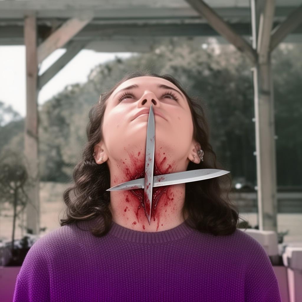 son-cou-a-ete-tranche-au-milieu-par-un-couteau-jnljp8wyt2