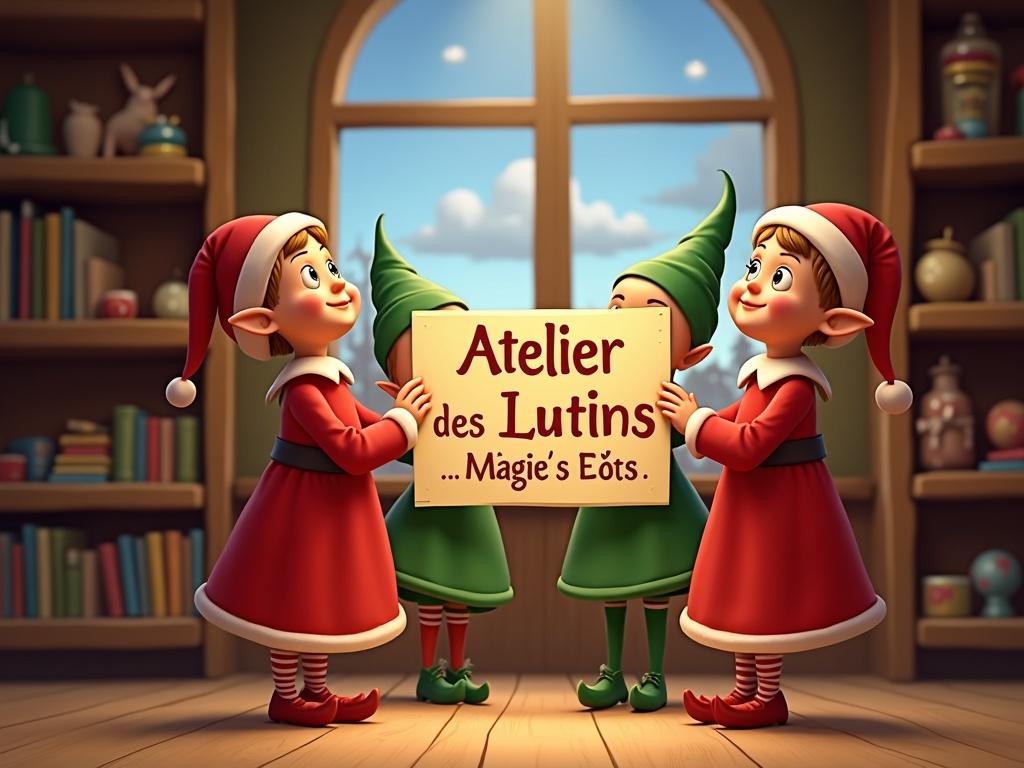 the-image-shows-three-elves-holding-up-a-sign-that-qq13lp65n
