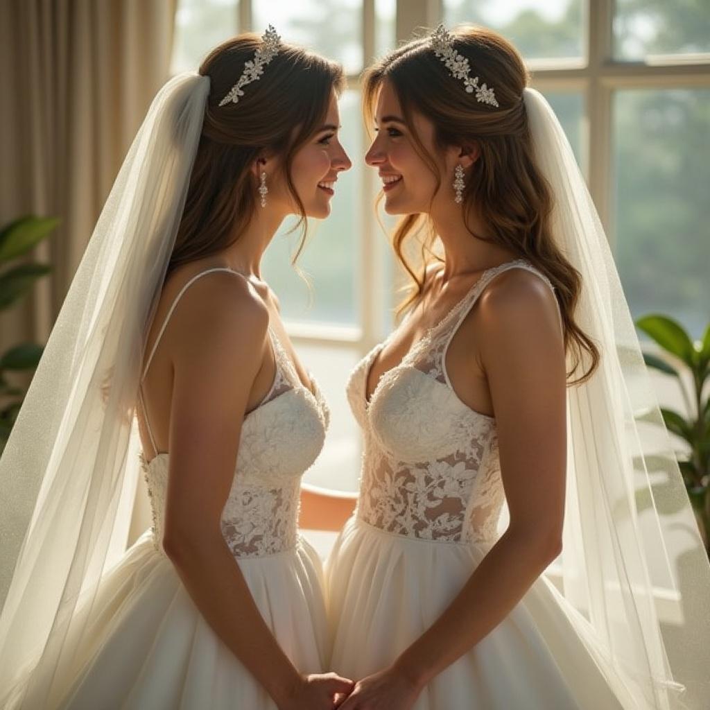 two-women-dressed-as-brides-holding-hands-and-jggqxrq2lt