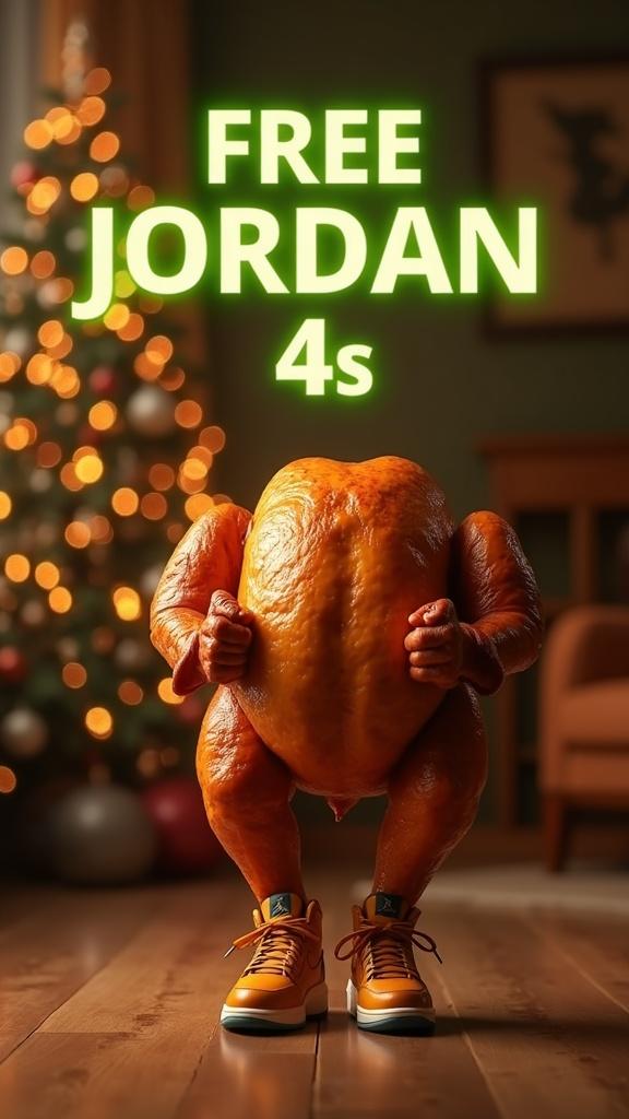 a-roasted-thanksgiving-turkey-standing-upright-cdtvc8duef