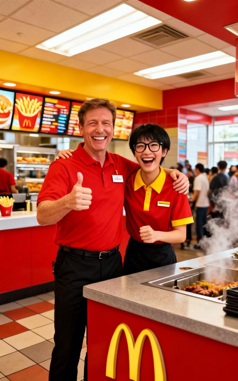 two-men-dressed-as-mcdonalds-workers-posing-3w1yx8ibzg-4