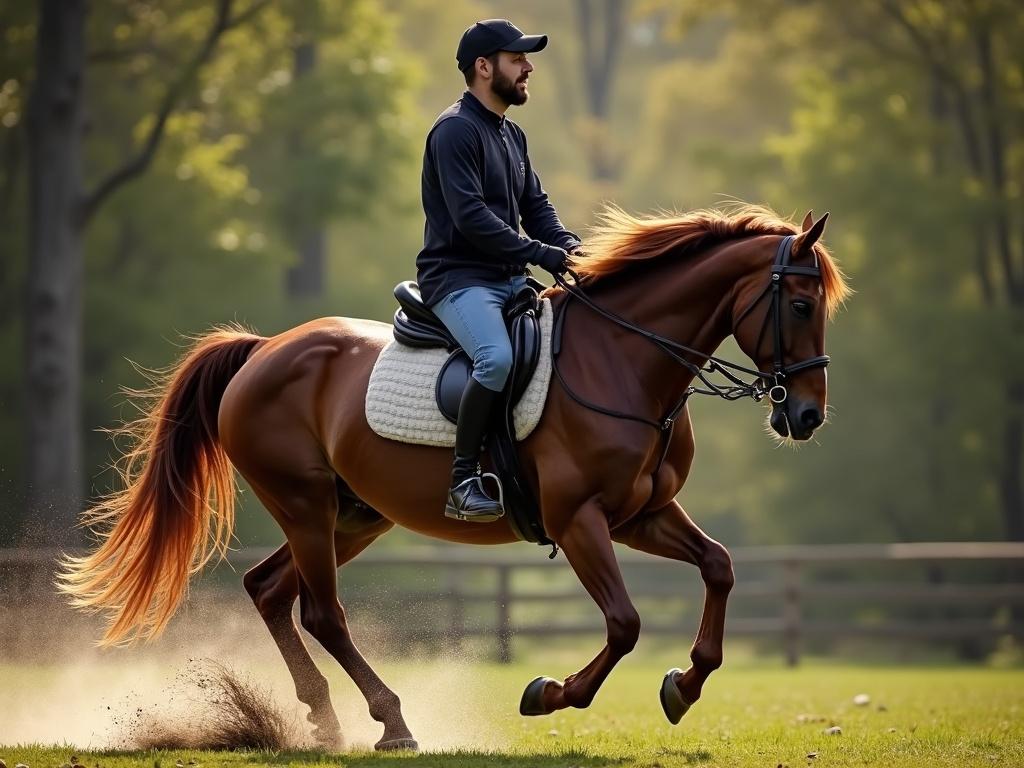 kevin-beim-reiten-eines-pferdess-oben-ohne-m4ydgwbwr6