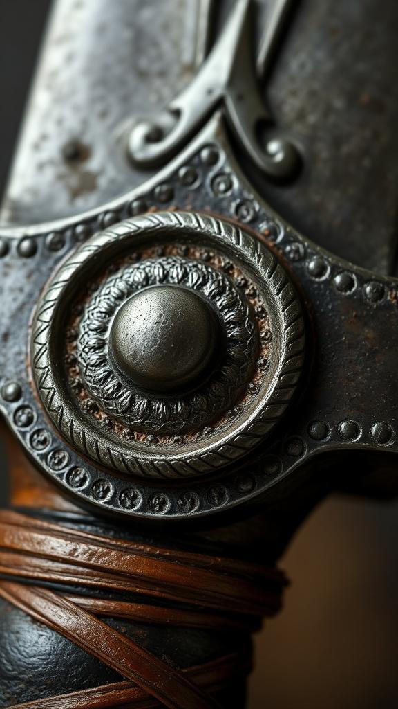close-up-pommel-and-grip-close-up-of-an-11th-1a0rbseijj
