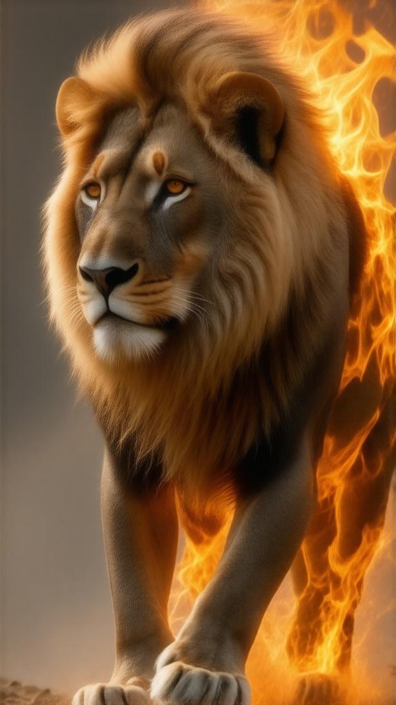 lion-burning-qx8q8wrw56