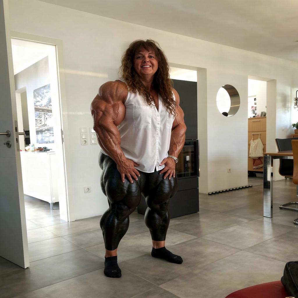 mach-die-frau-zu-einer-extrem-ubertrieben-d8vcmnf3i9